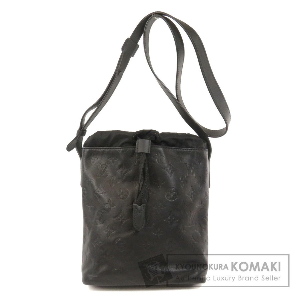 Louis Vuitton Bag Monogram Shadow Black Shoulder